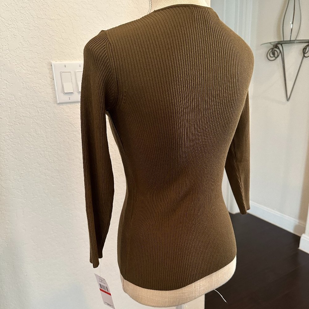 FEVER Ribbed Knit Sweater - XS - Picture 9 of 12